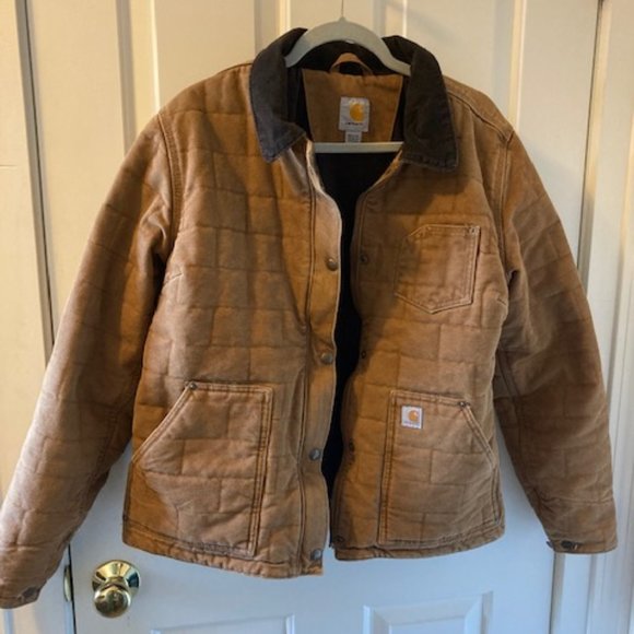 carhartt quilted jacket